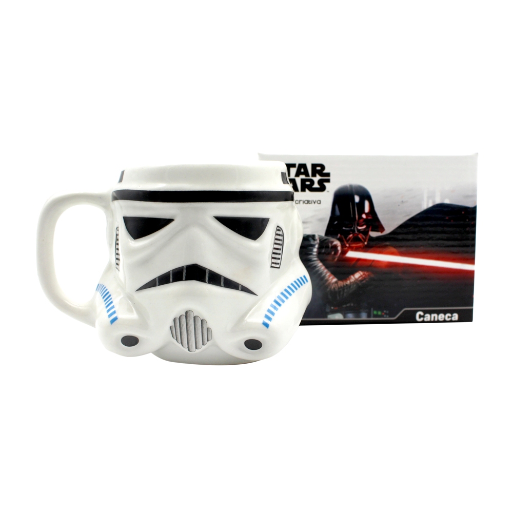 Caneca Stormtrooper 3D Star Wars 500ml