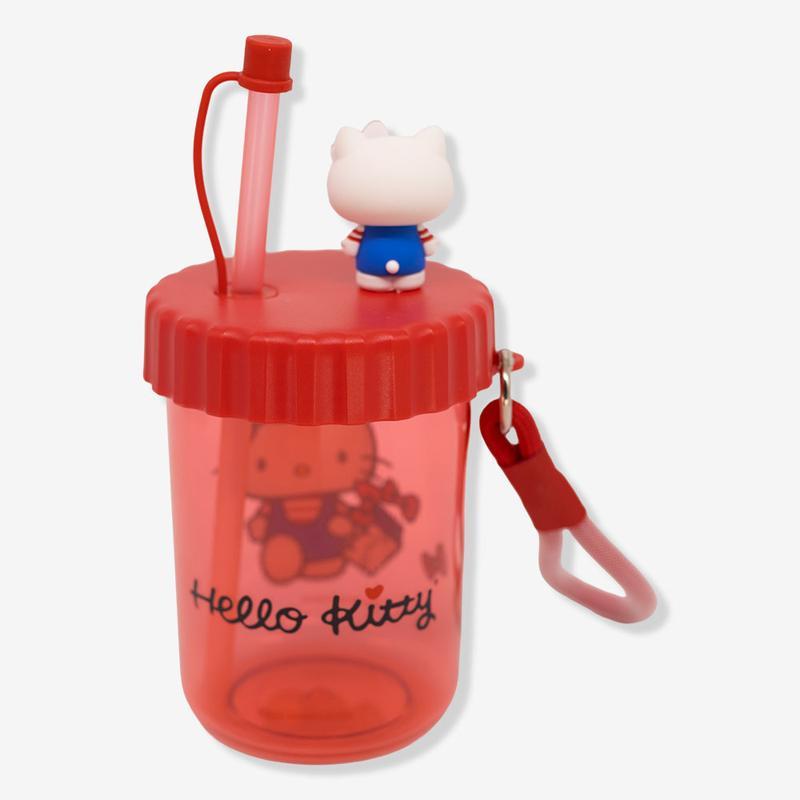 Copo Hello Kitty com Canudo Flip 500ml