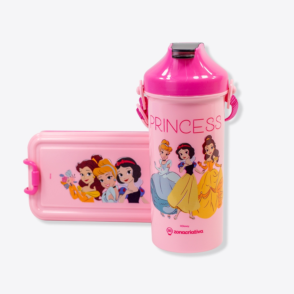 Kit Lancheira Princesas Disney | Marmita ...