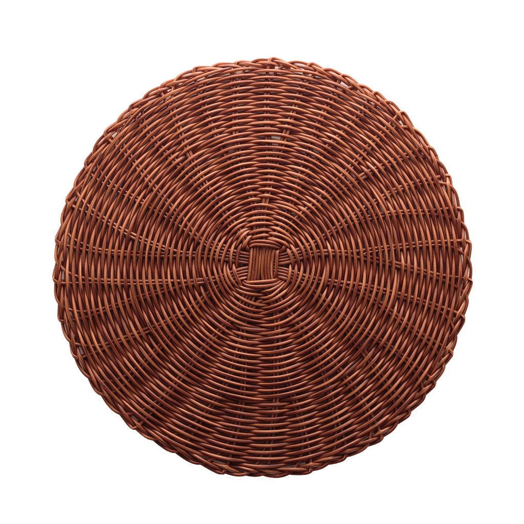 Lugar Americano de Plástico Rattan 38cm