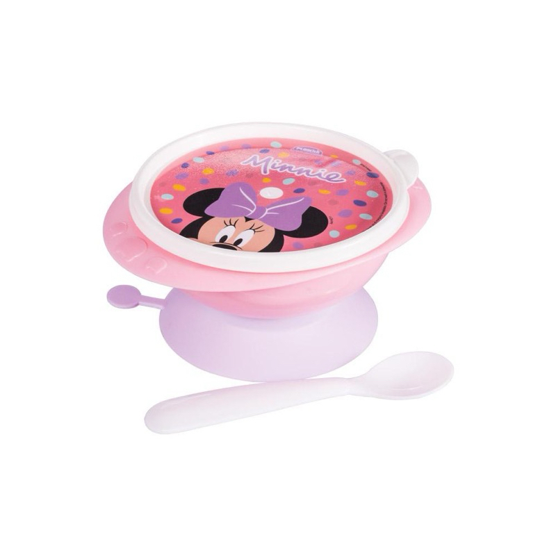 Tigela Minnie Baby com Ventosa e Colher 2...