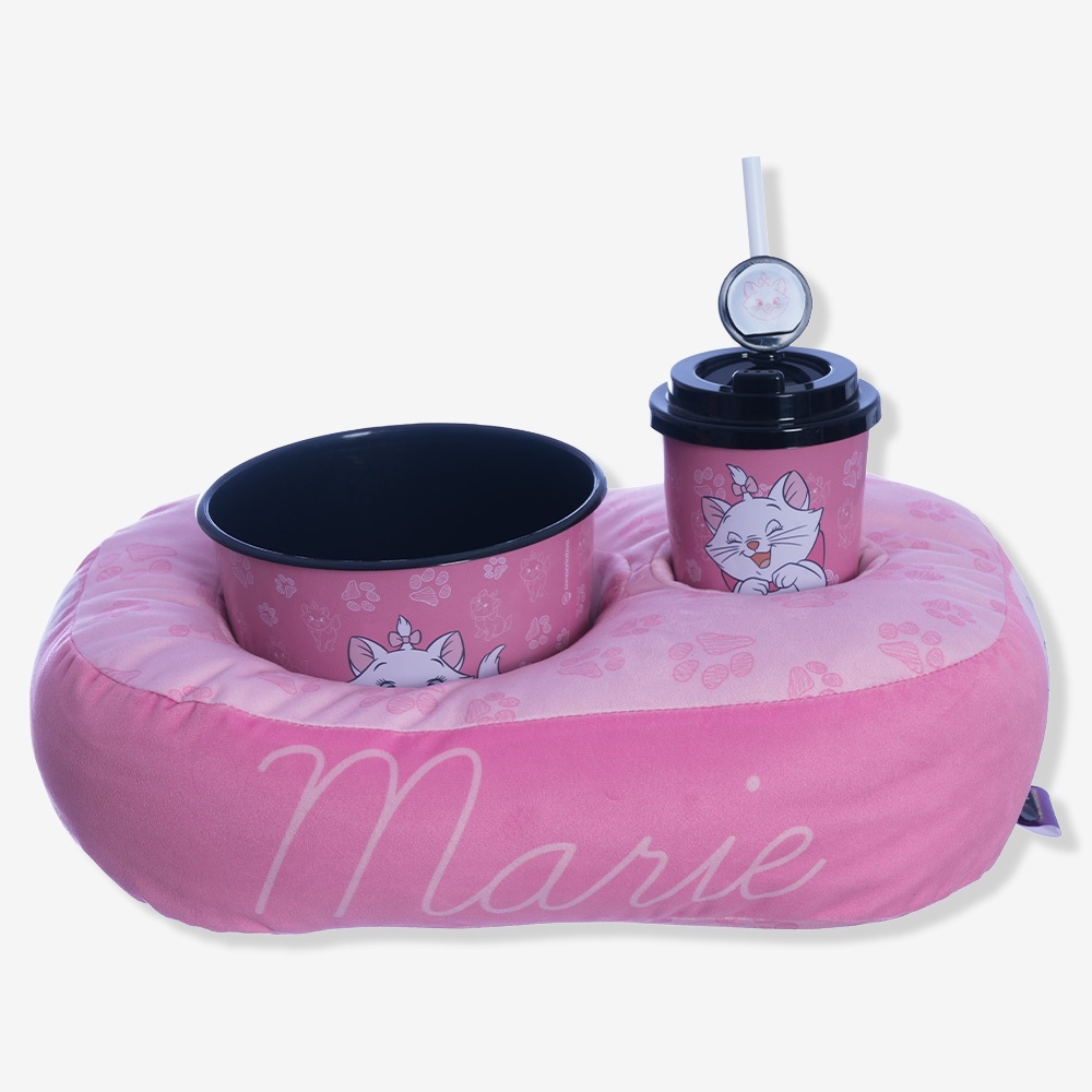 Kit Pipoca Gata Marie Infantil Almofada, ...