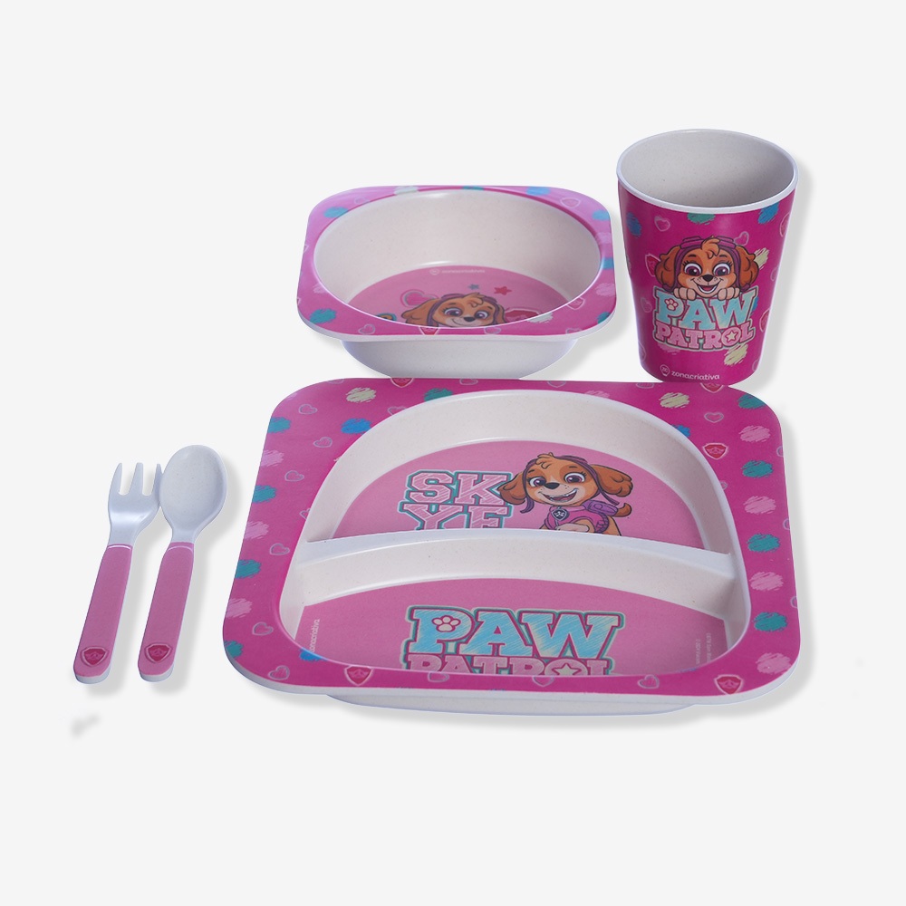 Kit Alimentação SKYE Infantil Prato, Bowl...