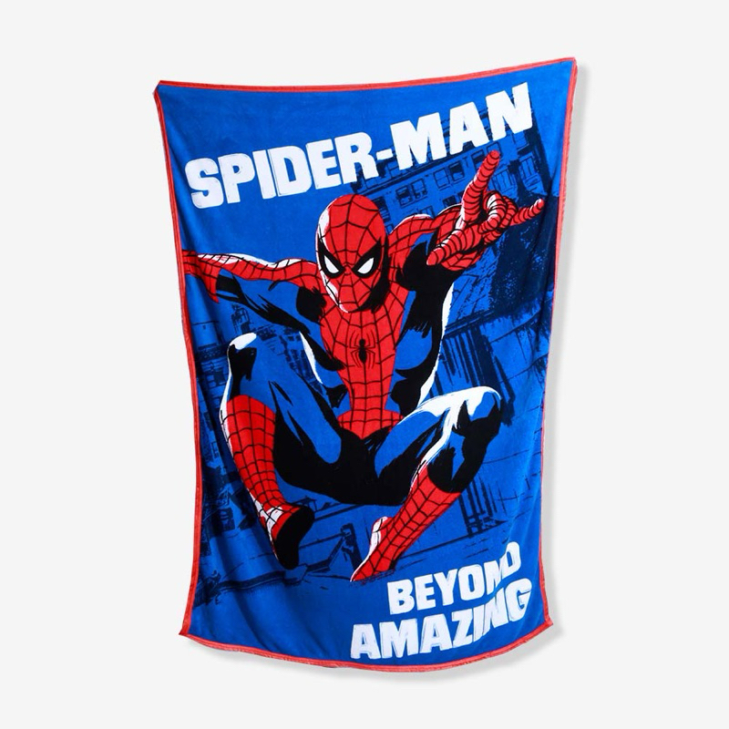 Kit Balde com Manta Homem Aranha