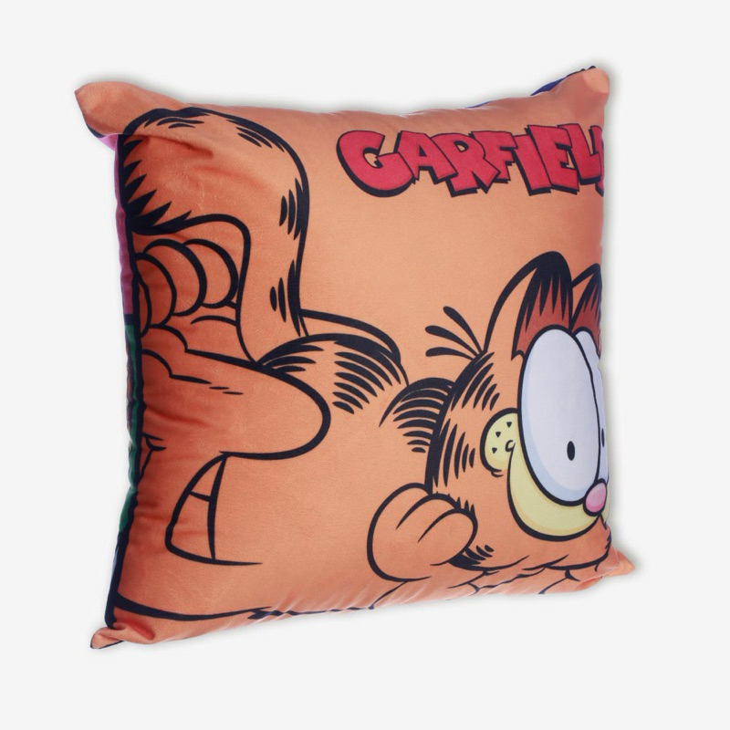 Almofada Garfield Fibra Veludo 40x40cm