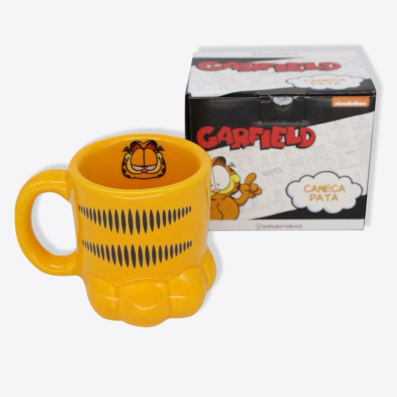 Caneca Pata Garfield 3D 350ml