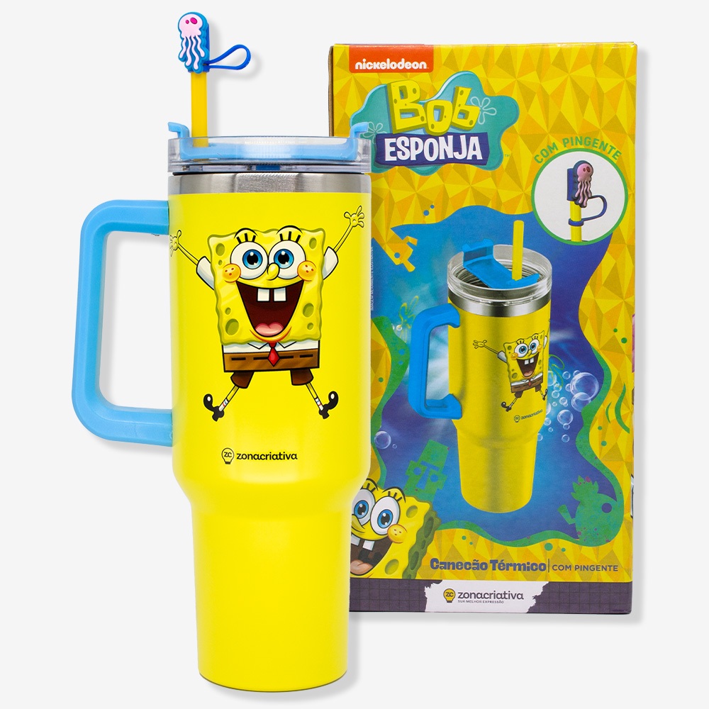 Copo Térmico Stitch, Bob Esponja Tumbler ...