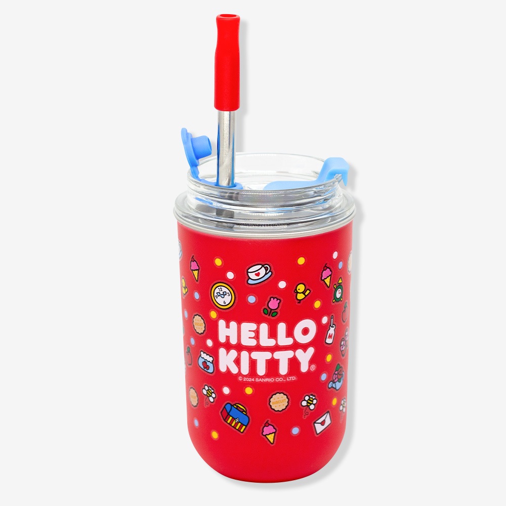 Copo Hello Kitty Neo com Canudo 300ml