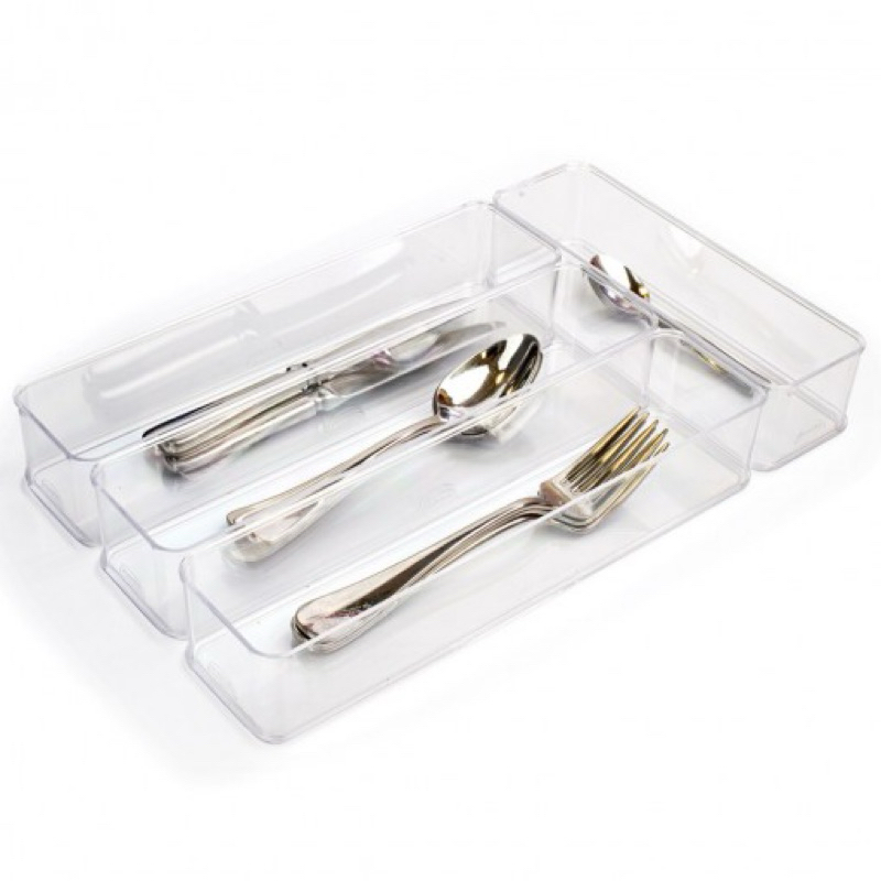 Kit 4 Organizador de Gaveta 36,5 X 21,9 X...