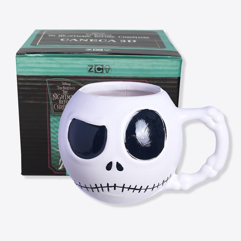 Caneca Jack Skellington 3D 450ml