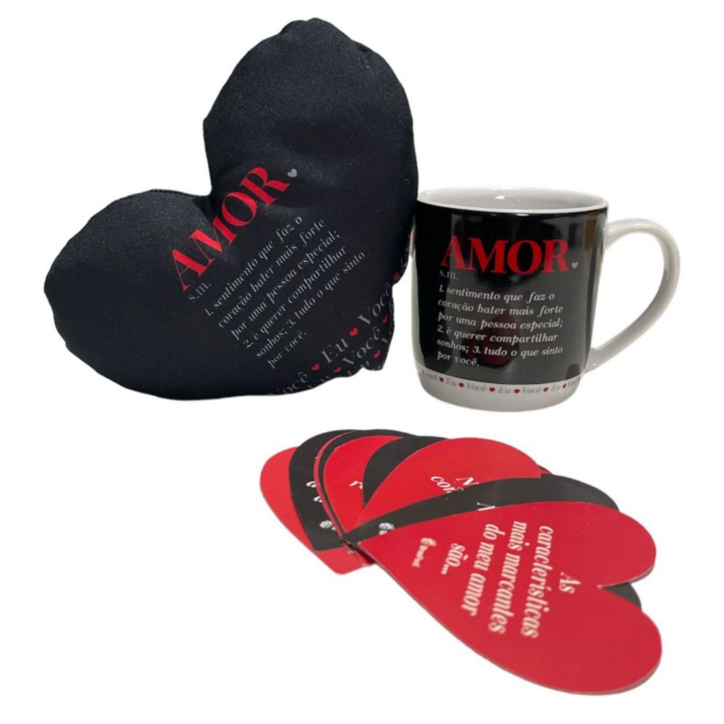 Kit Presente Namorados Caneca + Almofada ...