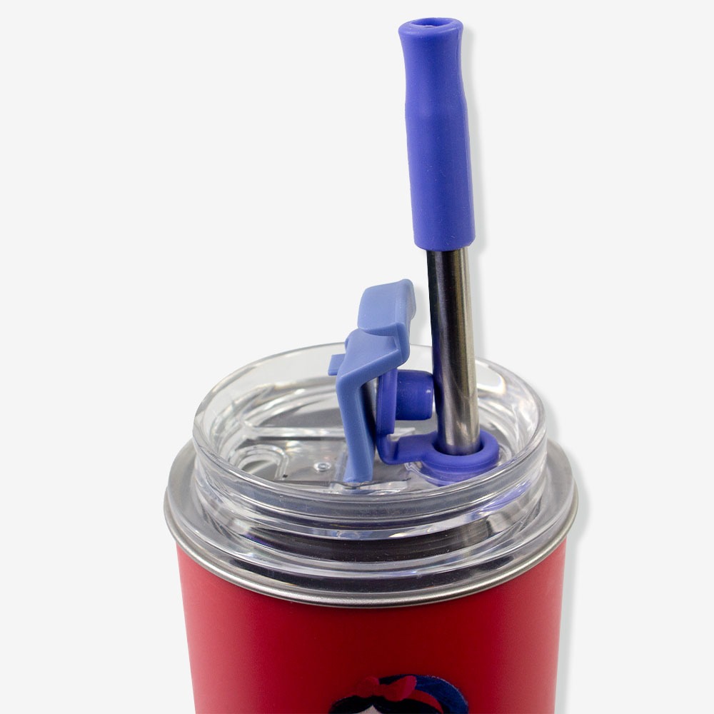Copo Branca de Neve Neo com Canudo 300ML ...