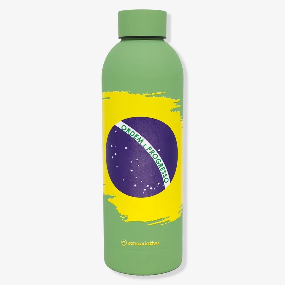 Garrafa Térmica Brasil Max Copa 500ml