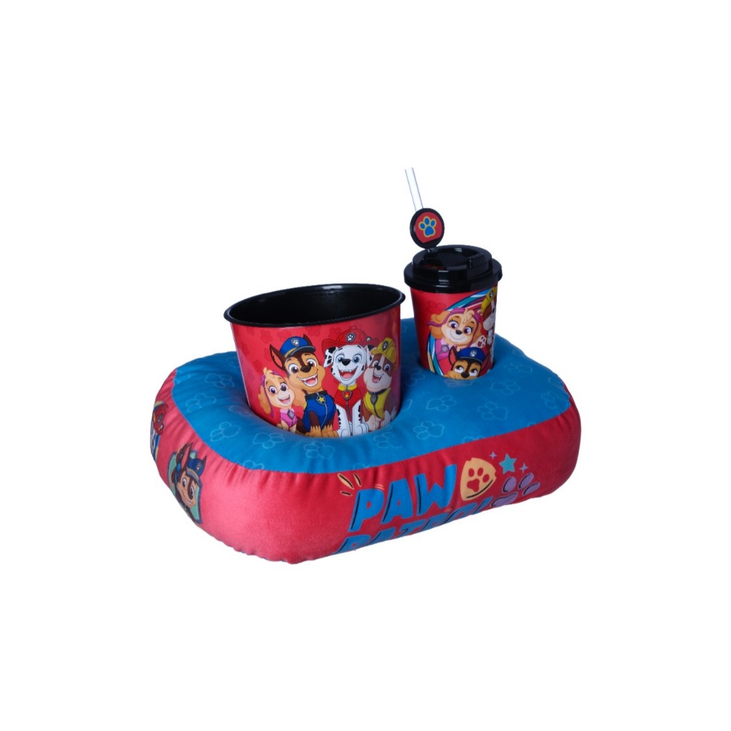 Kit Pipoca Patrulha Canina Infantil Almof...