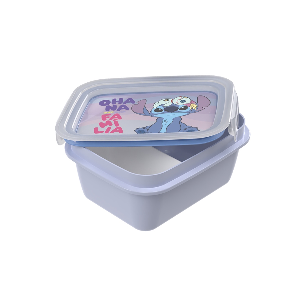Pote Marmita Stitch com Compartimento e T...