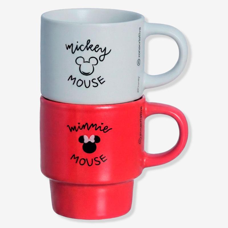 Kit Canecas Mickey Mouse e Minnie Mouse E...