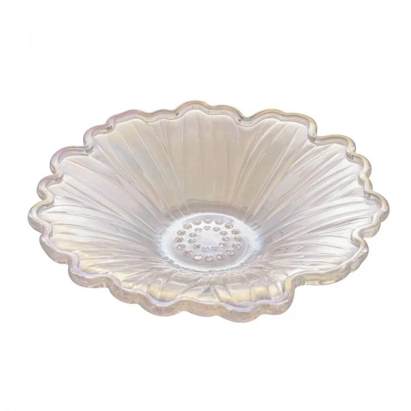 Mini Petisqueira de Vidro Margarida 13x3c...