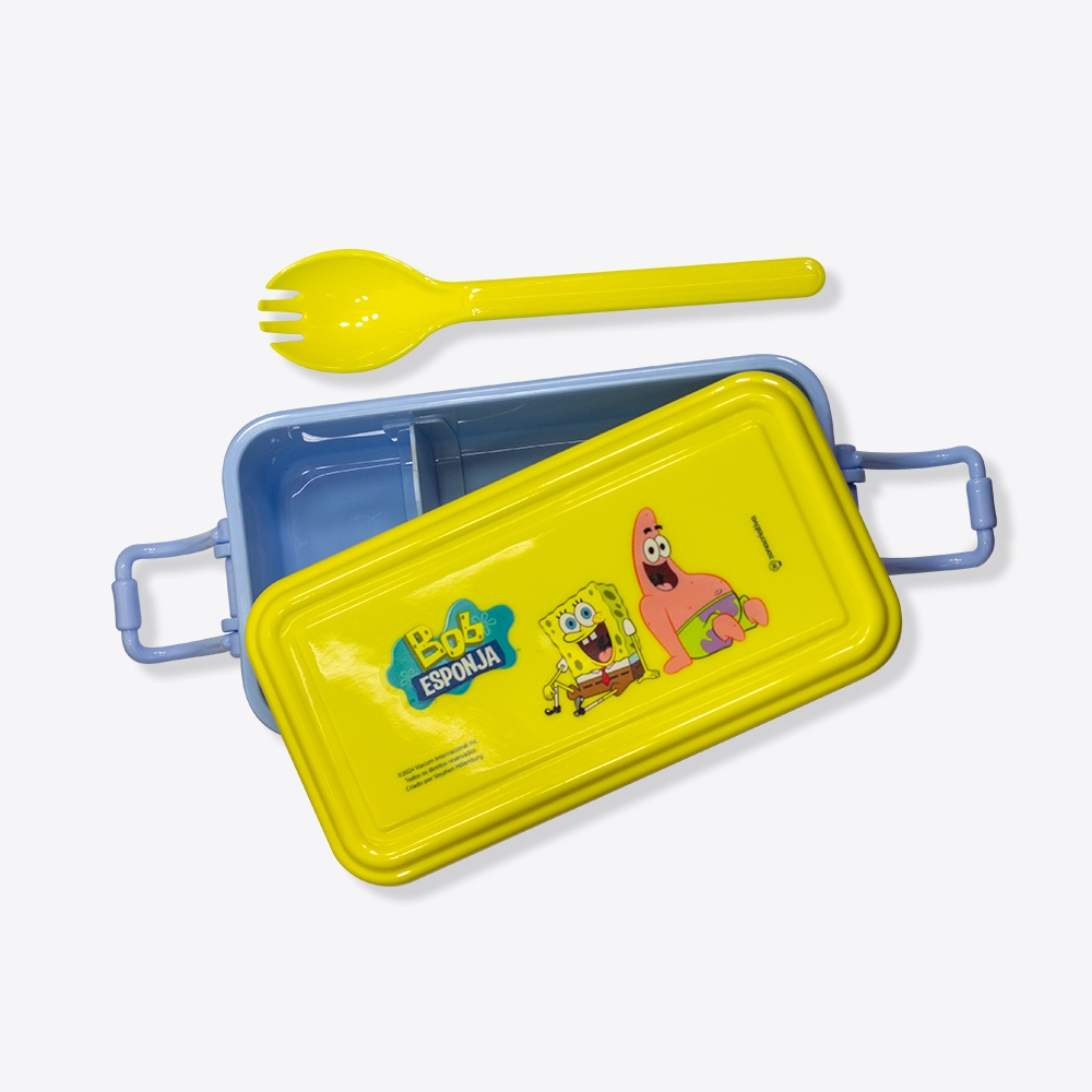 Kit Lancheira Bob Esponja | Marmita 620mL...