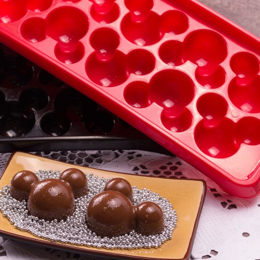 Forma de Gelo Mickey para gelo chocolate ...