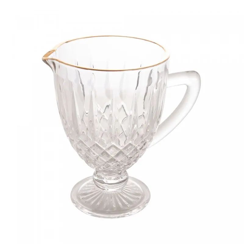 Jarra de Vidro Greek com Fio Dourado ou i...