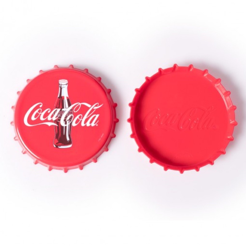 Conjunto de Porta Copos Coca Cola Vermelh...
