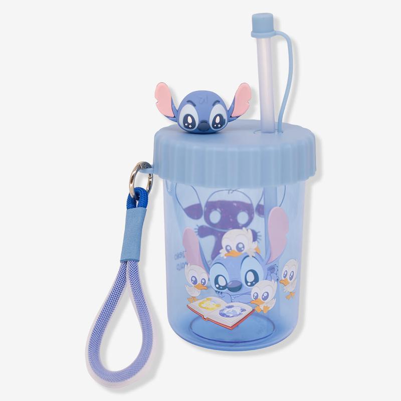 Copo Stitch com Canudo Flip 500ml