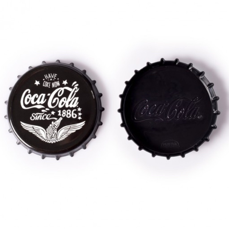 Conjunto de Porta Copos Coca Cola Preto 6...