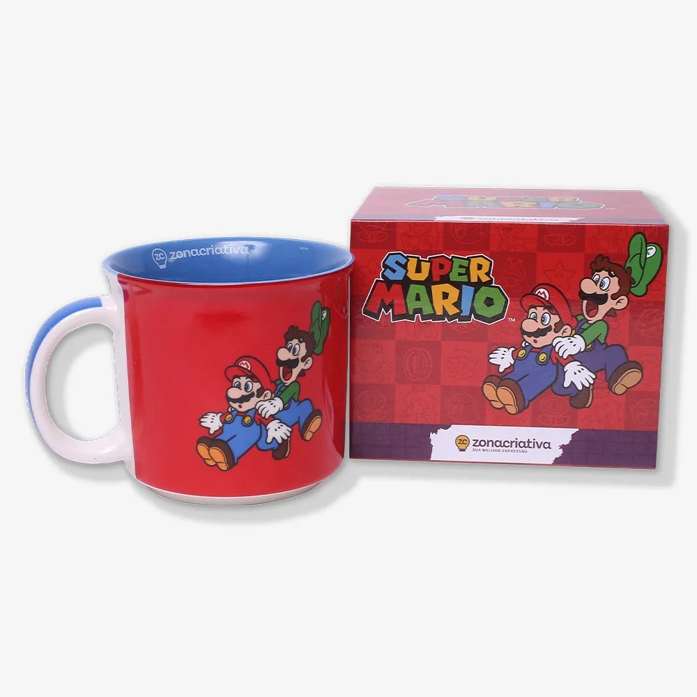 Caneca Super Mario Tom 350ml