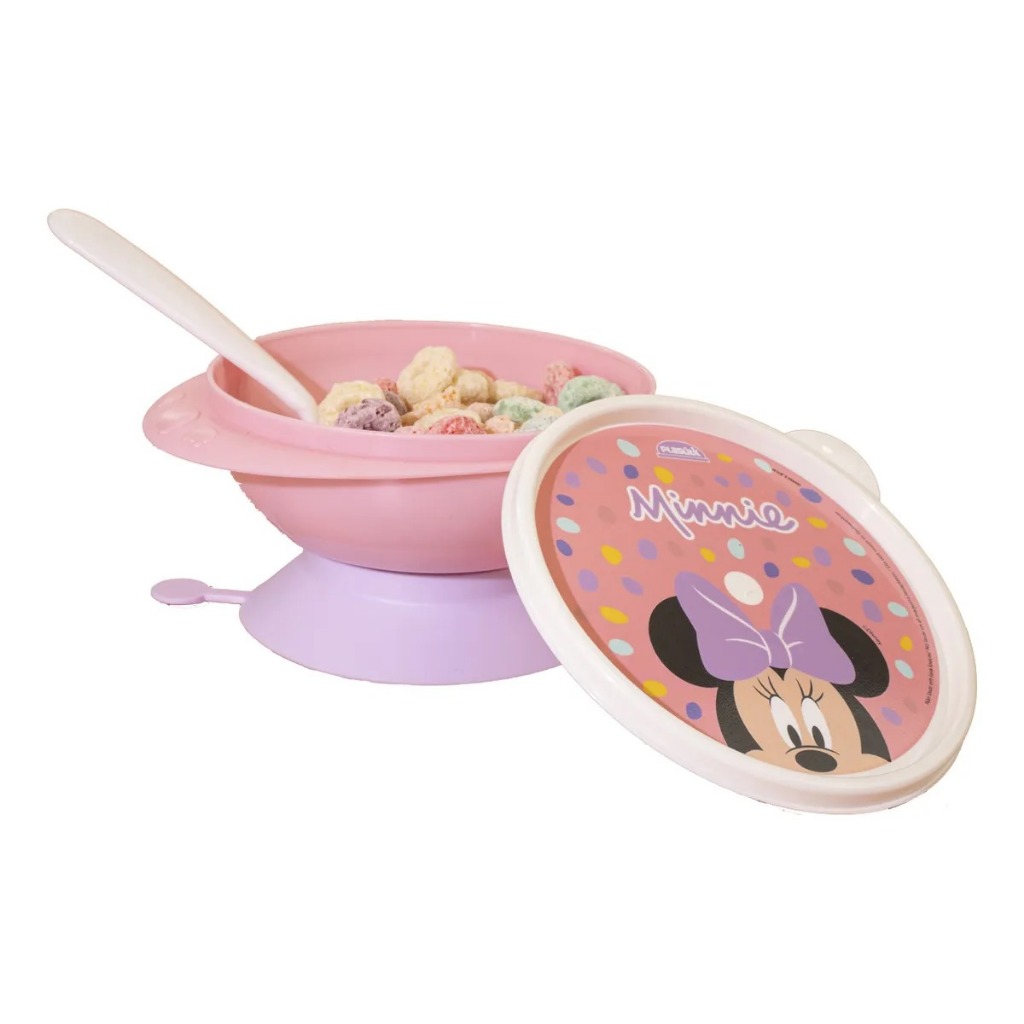 Tigela Minnie Baby com Ventosa e Colher 2...