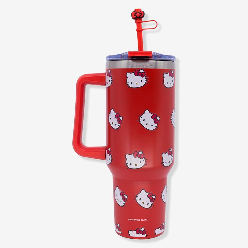 Copo Térmico Hello Kitty Tumbler com Ping...