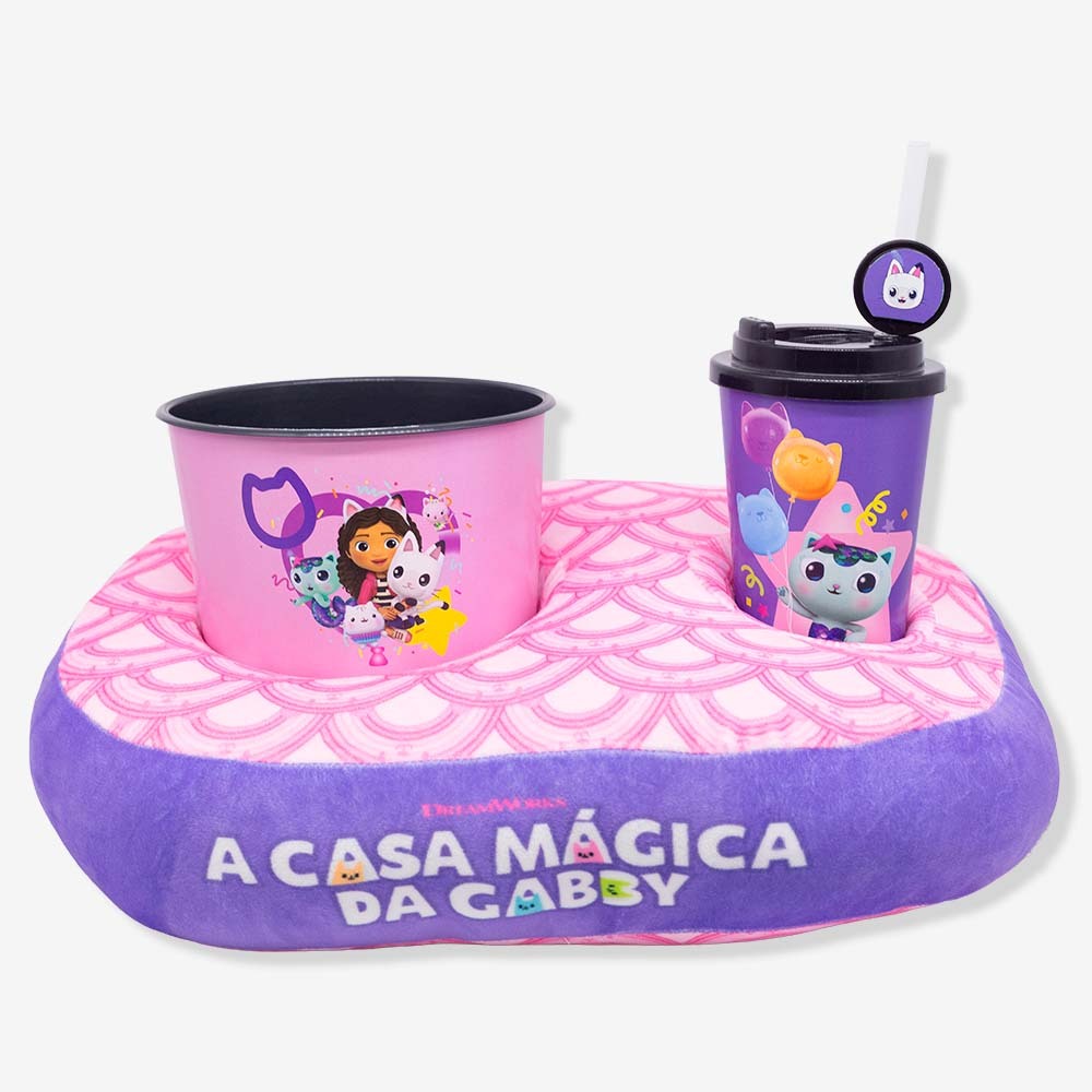 Kit Pipoca A Casa Magica da Gabby Infanti...