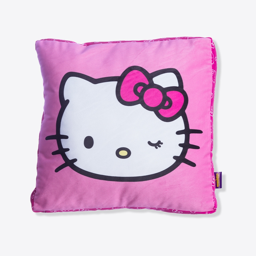 Kit Manta com Almofada Hello Kitty