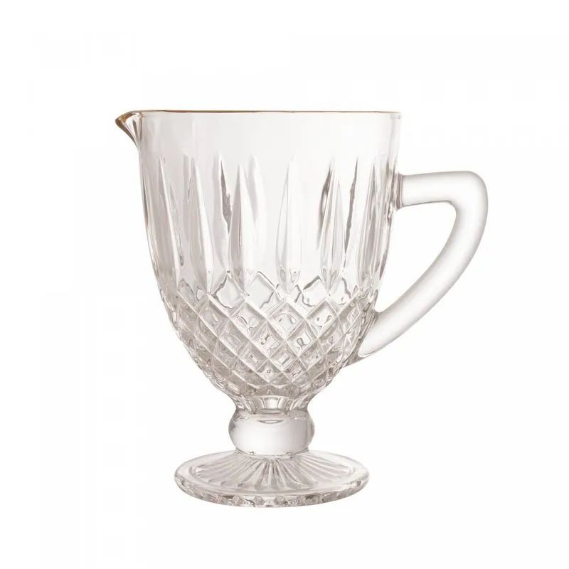 Jarra de Vidro Greek com Fio Dourado ou i...