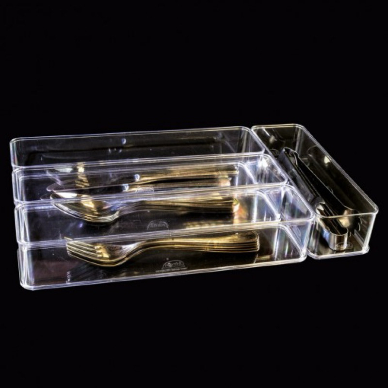 Kit 4 Organizador de Gaveta 36,5 X 21,9 X...