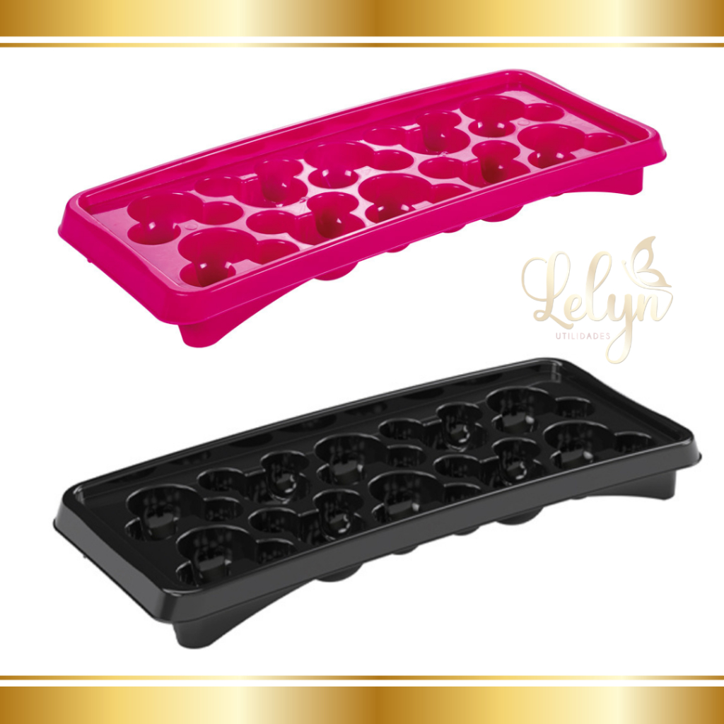 Forma de Gelo Minnie Mickey molde para ch...