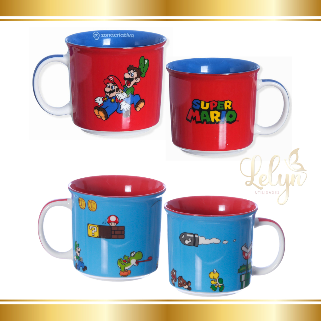 Caneca Super Mario Tom 350ml