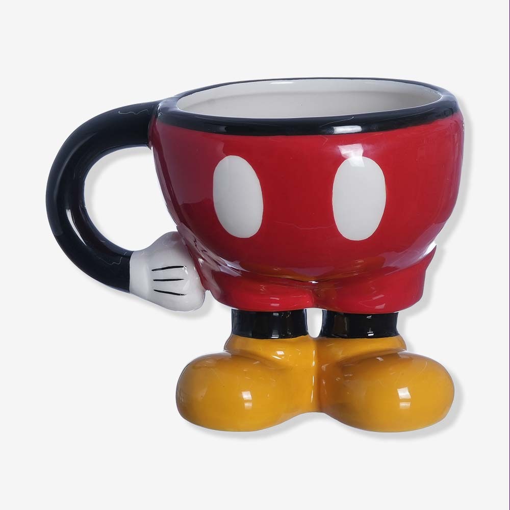 Caneca Minnie e Mickey Mouse 3D 400ml