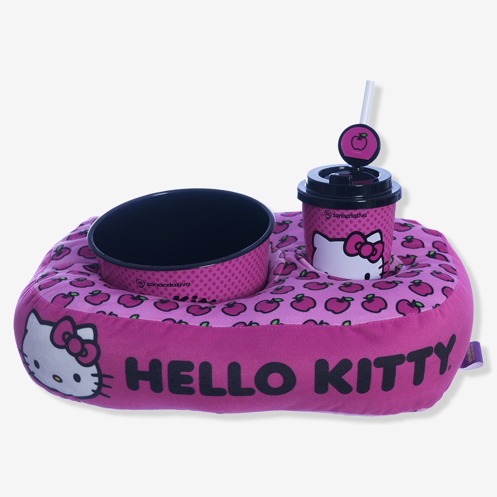 Kit Pipoca Hello Kitty Infantil Almofada,...