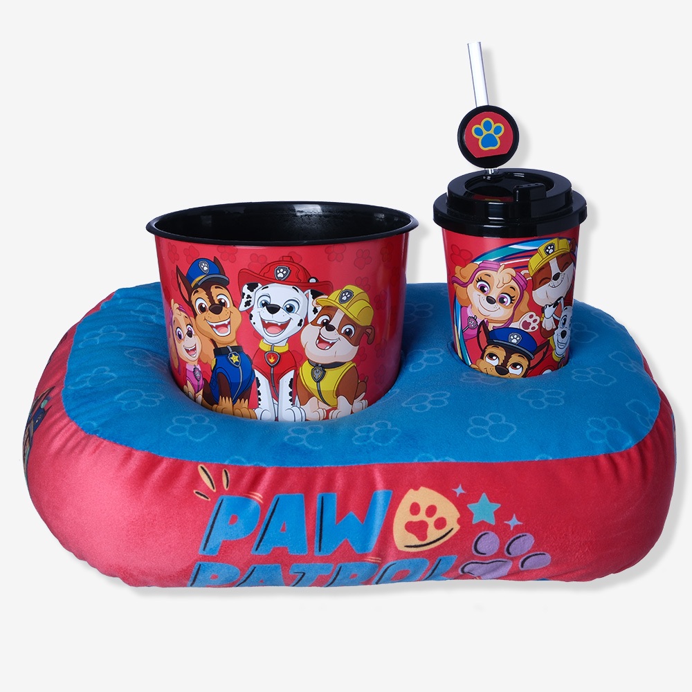 Kit Pipoca Patrulha Canina Infantil Almof...