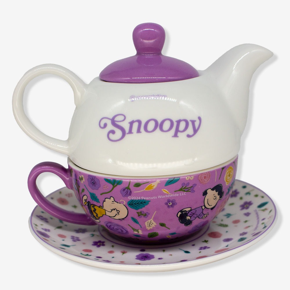 Bule e Xicara Snoopy 2 em 1