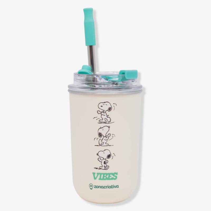 Copo Snoopy Neo com Canudo 300ml