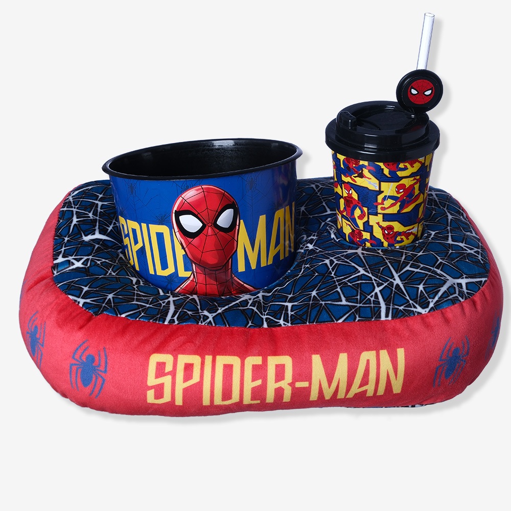 Kit Pipoca Spider Man Infantil Almofada, ...