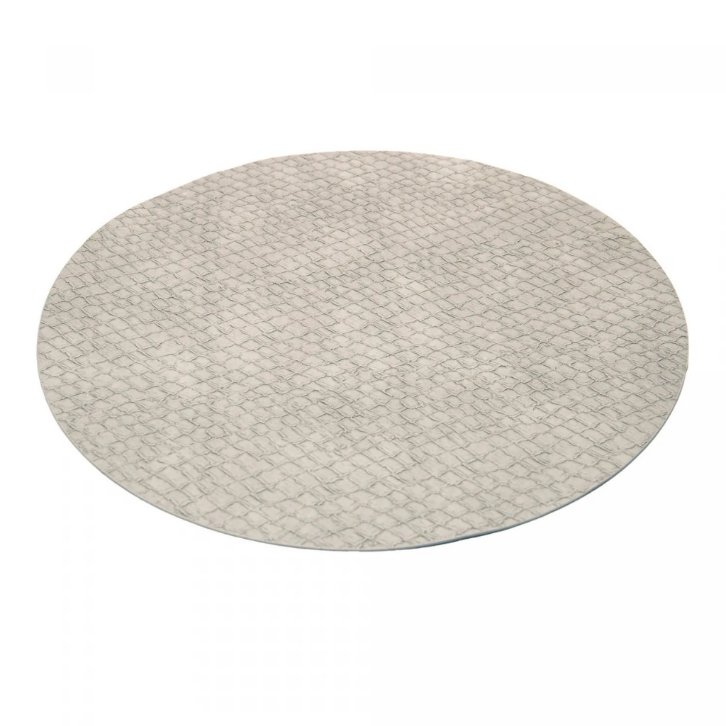 Lugar Americano Scale 38cm Cinza PVC