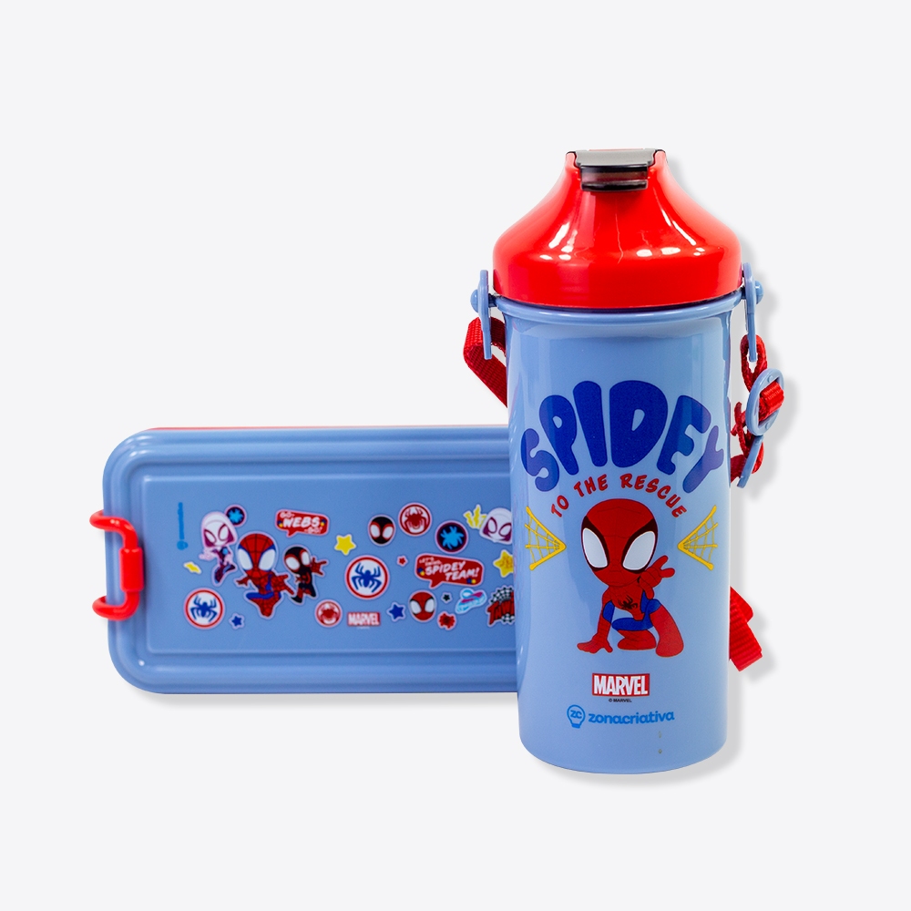 Kit Lancheira Homem Aranha Spiderman | Ma...
