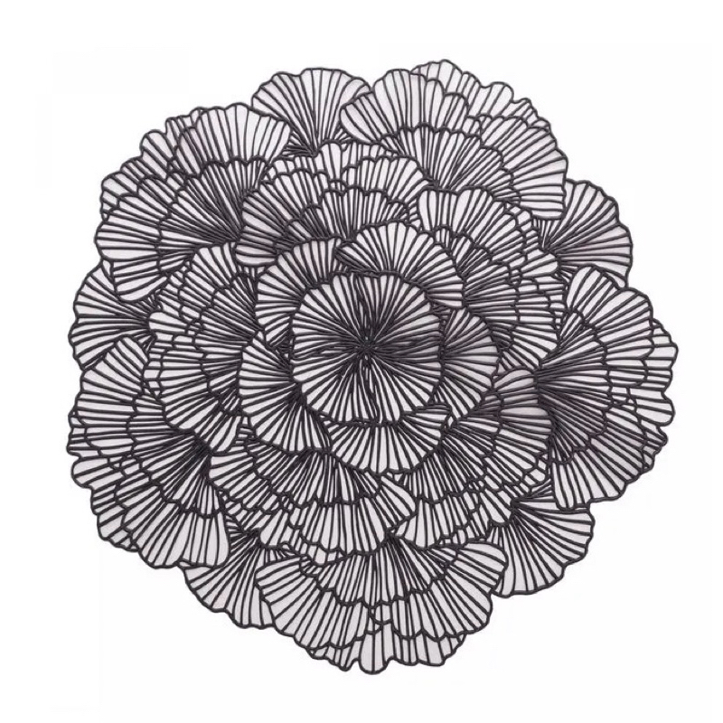 Lugar Americano de PVC Flor 38cm