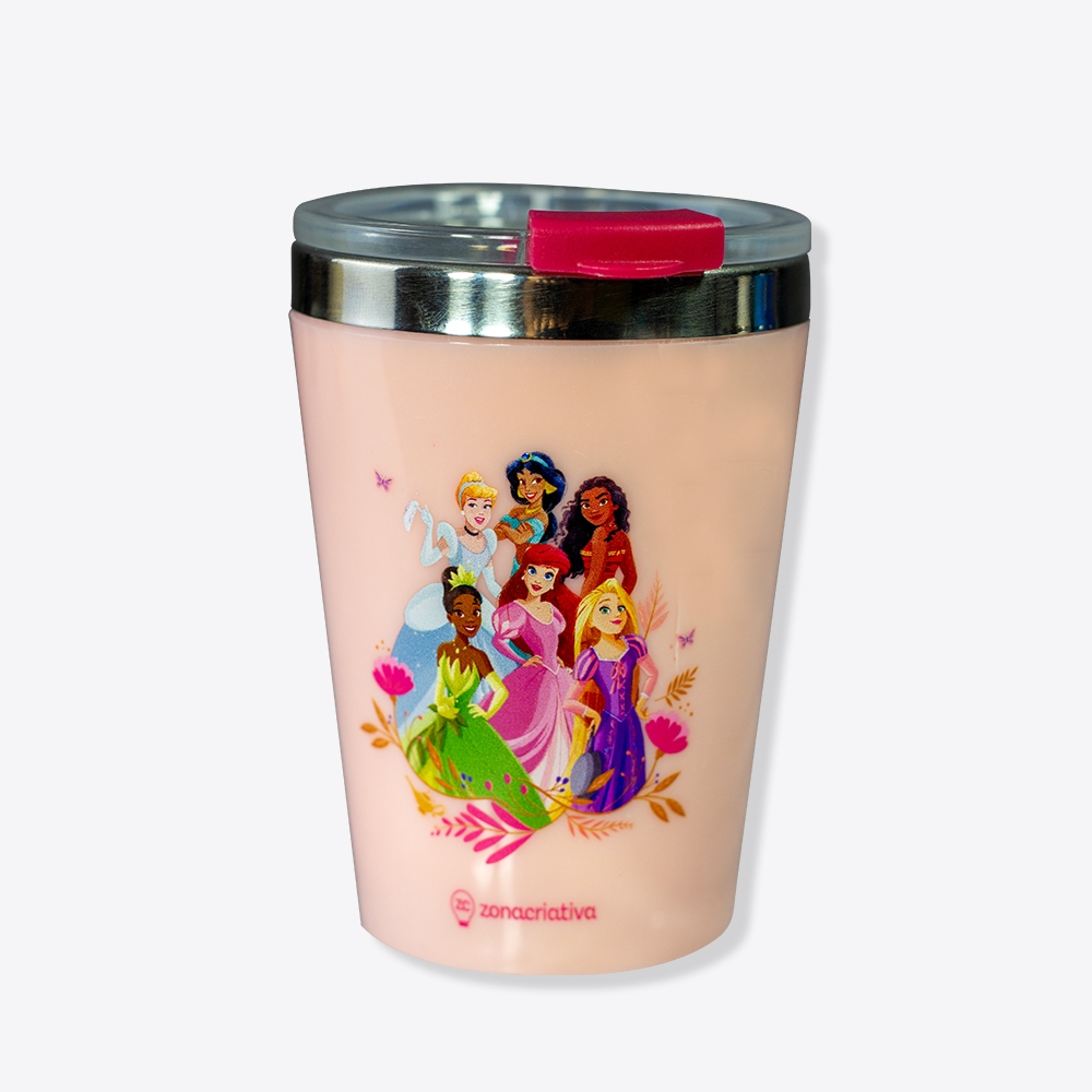 Copo Princesas Viagem Snap 300ml