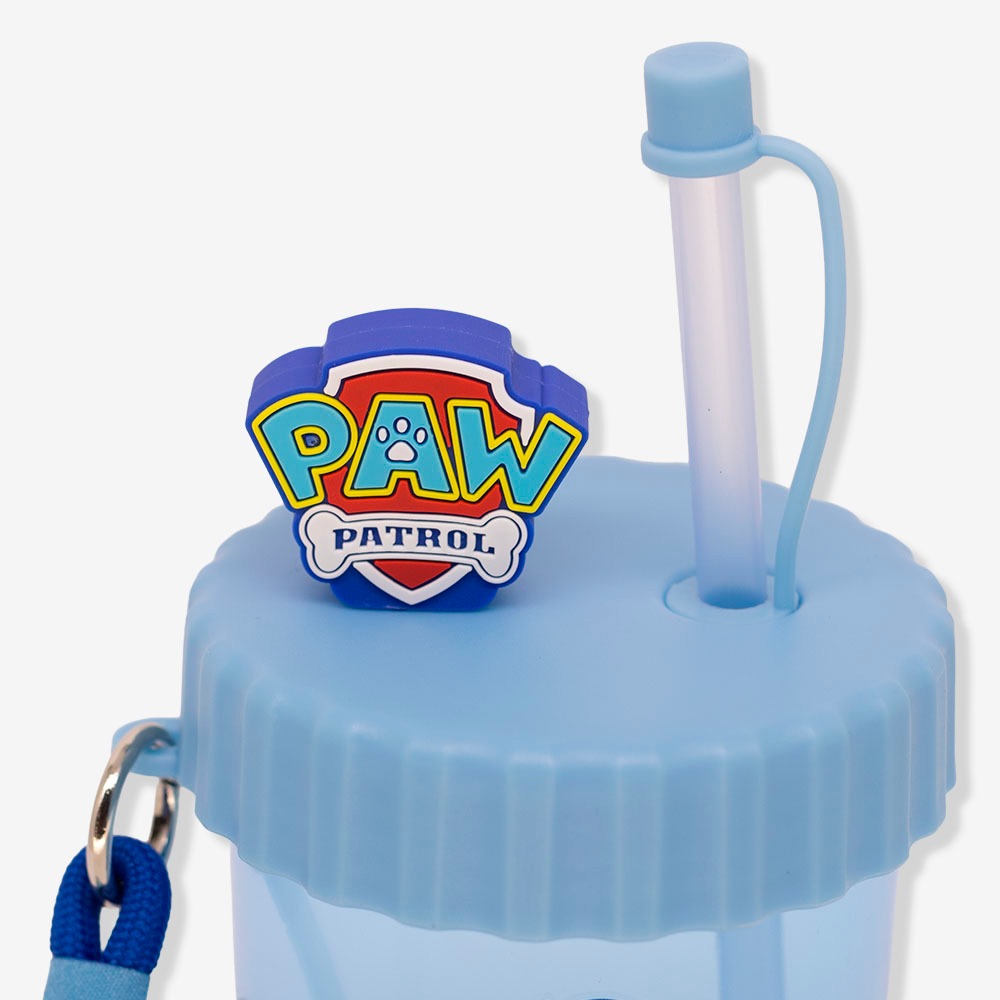 Copo Patrulha Canina com Canudo Flip 500ml